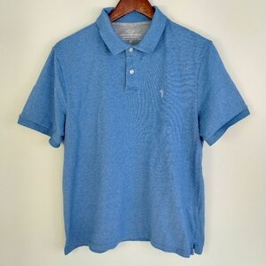 Vineyard Vines Edgartown Blue Knit Cactus Arizona Embroidered Polo Shirt Medium